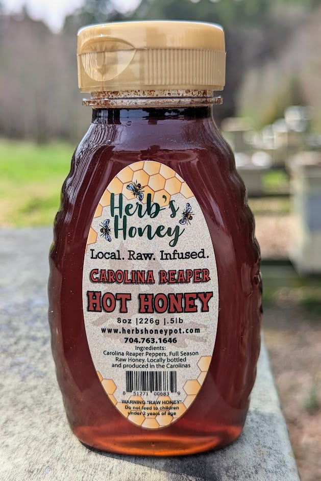 Herb's Honey Infused Carolina Reaper Pepper Honey