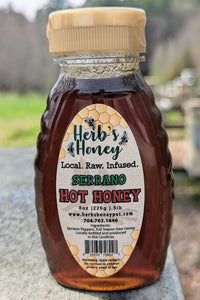 Herb's Honey Infused Serrano Pepper Honey